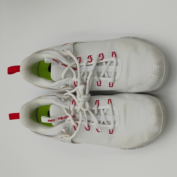 Women's Nike Zoom Hyperace 2 Volleyball Shoes 'White/Red' - Picture 1 of 6